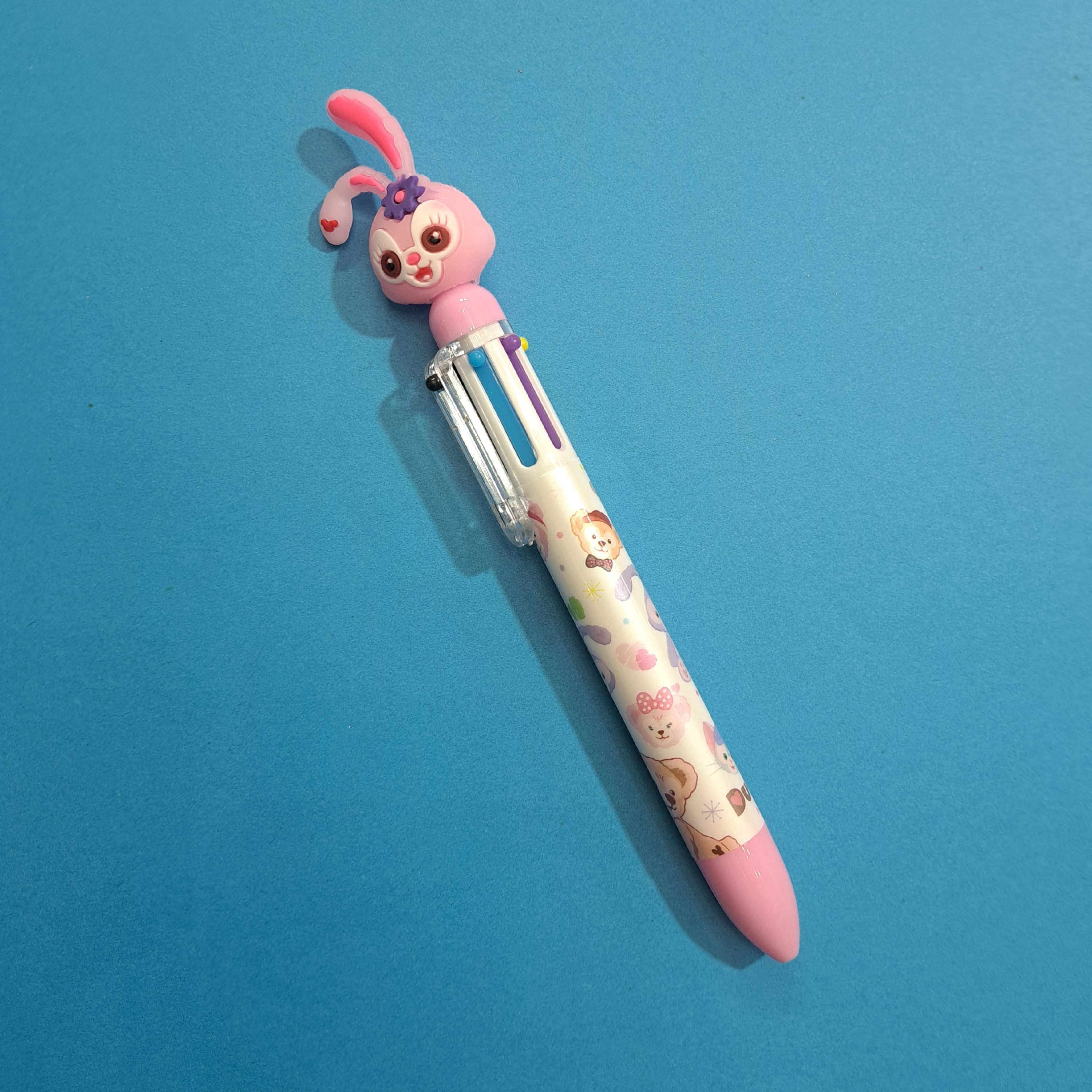 خودکار 6 رنگ فشاری