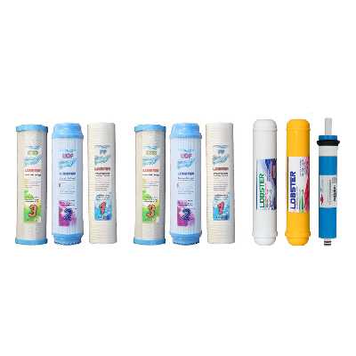 فیلتر دستگاه تصفیه آب لابستر مدل New Economi 010 مجموعه 9 عددی