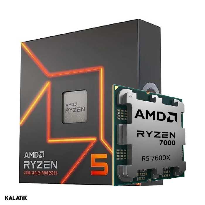 پردازنده مرکزی ای ام دی مدل Ryzen 5 7600X