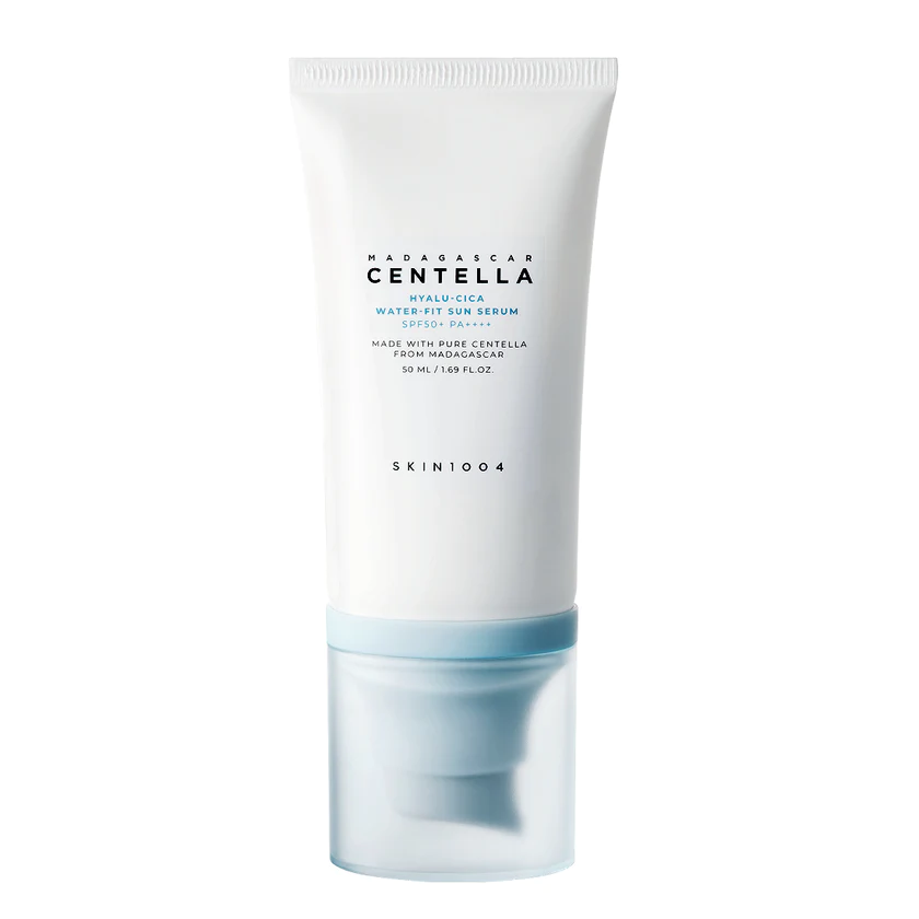 ضد آفتاب سنتلا SKIN 1004 هیالو سیکا ماداگاسکار بی رنگ SPF50 ساخت کره | SKIN1004 Centella Hyalu-Cica Water Sun Serum