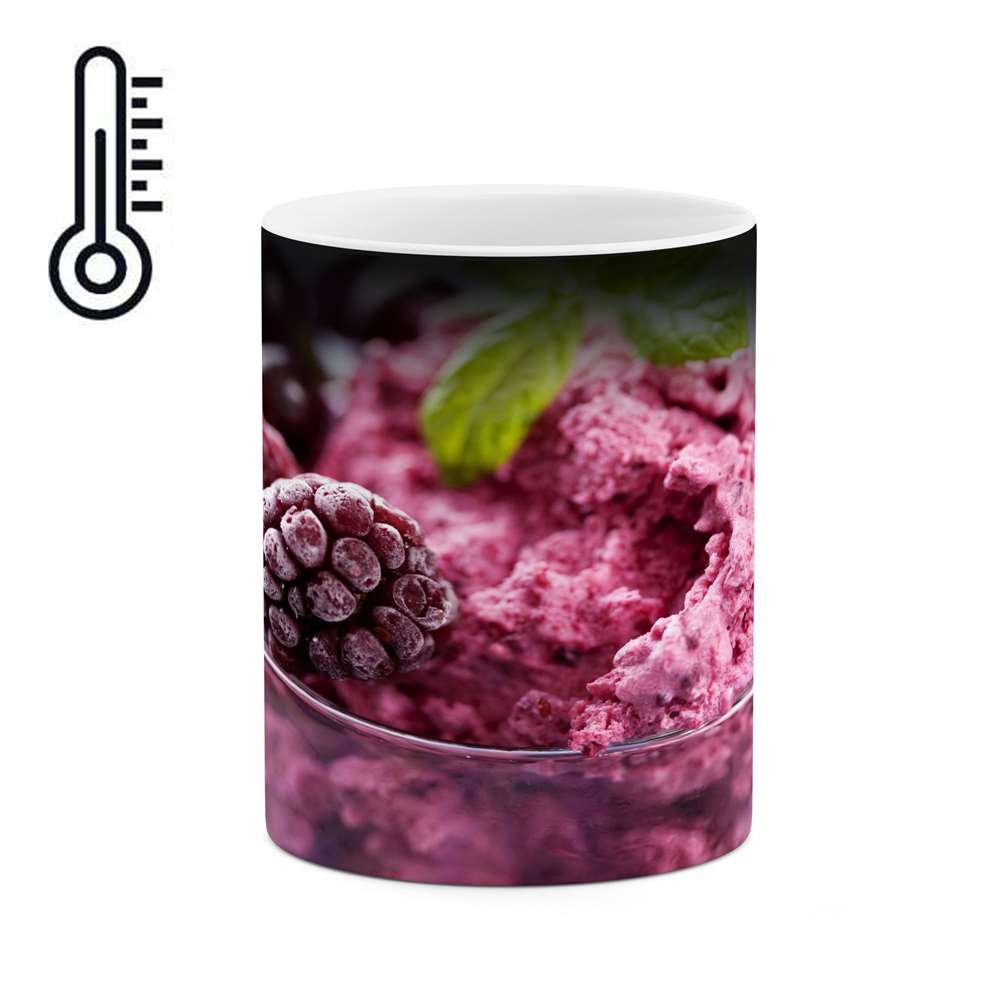 ماگ حرارتی طرح بستنی  مدل mgph11100