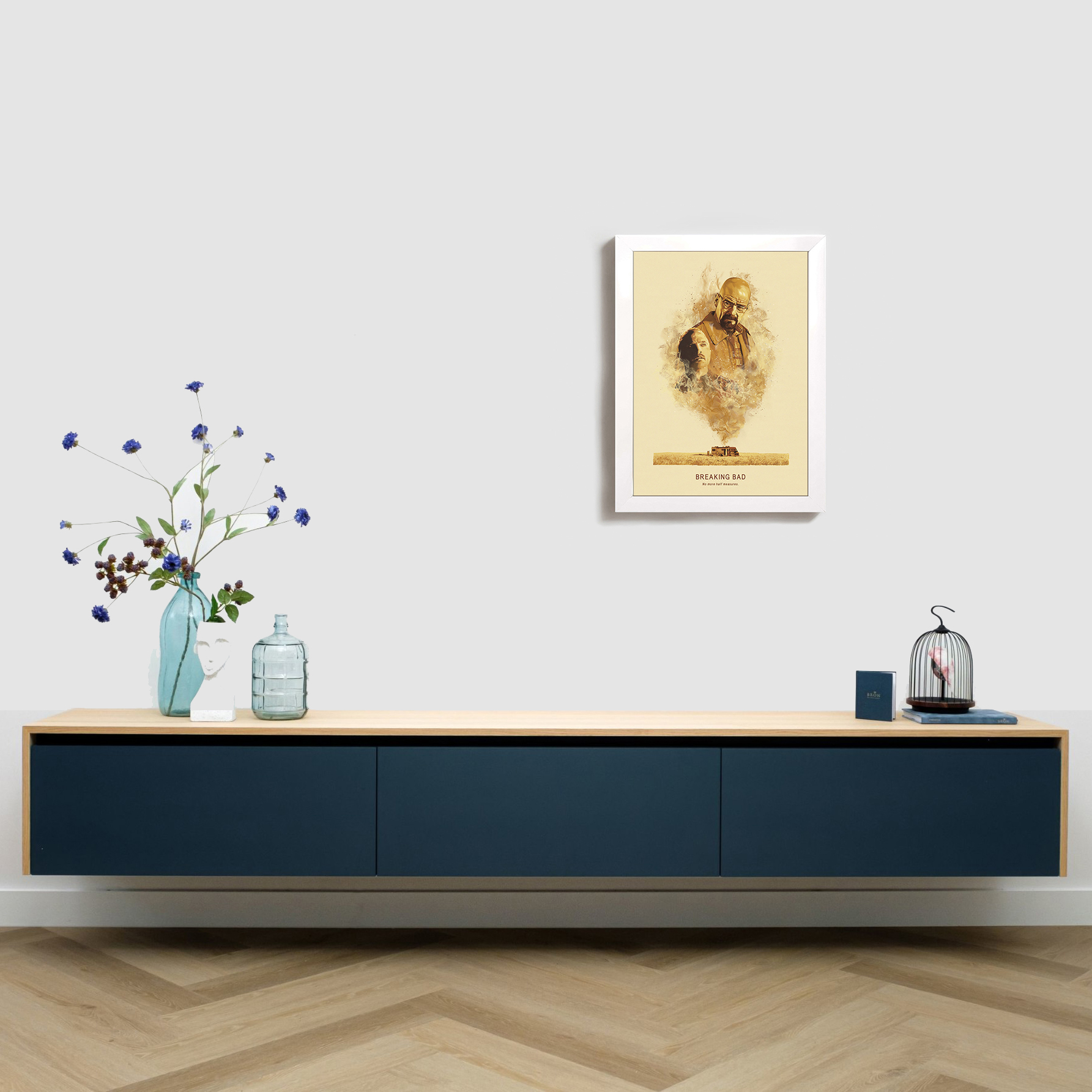 تابلو مدل برکینگ بد والتر وایت breaking bad walter white W254