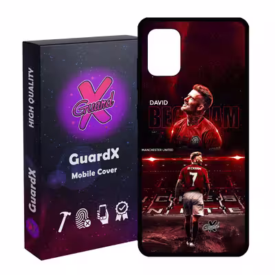 کاور گارد ایکس طرح David Beckham مدل Glass10581 مناسب برای گوشی موبایل سامسونگ Galaxy A71 4G