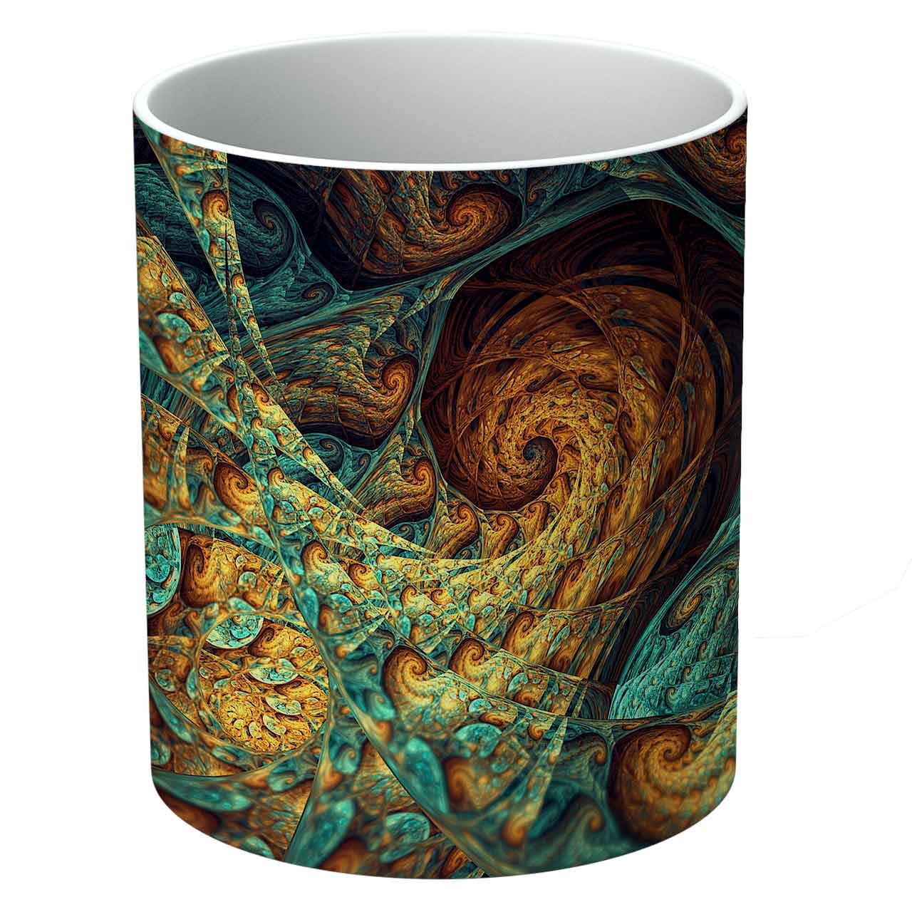 ماگ الینور طرح گرافیکی مدل ELM1810