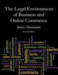 خرید و دانلود نسخه کامل کتاب The Legal Environment of Business and Online Commerce (7th Edition) - Pdf