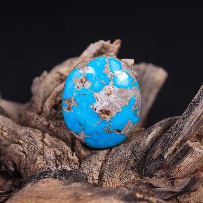 نگین فیروزه شجری کد 12002 - جواهری مشاهیر