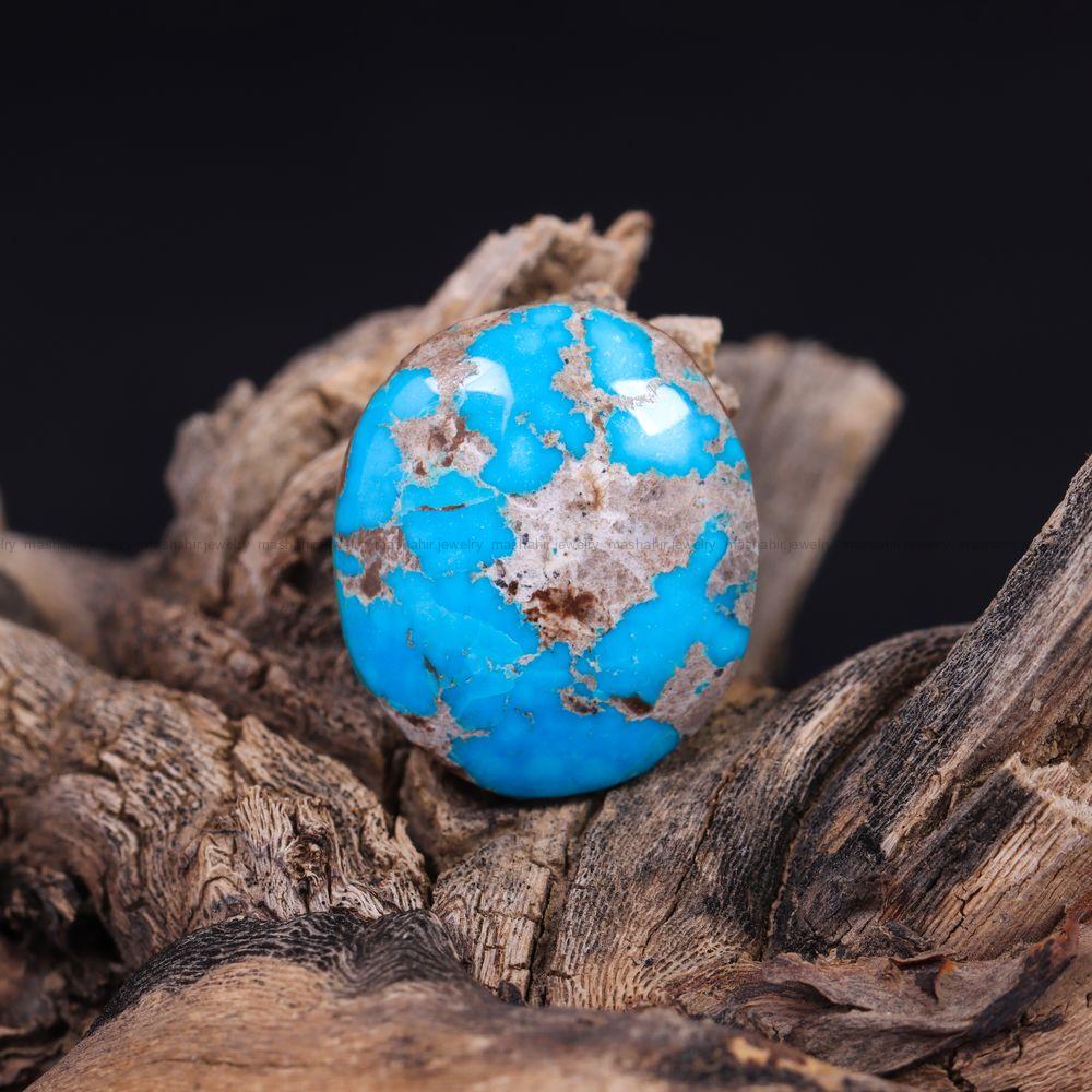 نگین فیروزه شجری کد 12002 - جواهری مشاهیر