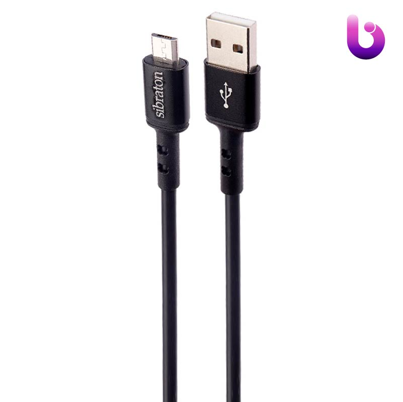 کابل میکرو یو اس بی Sibraton S232A 2.1A 1.1m