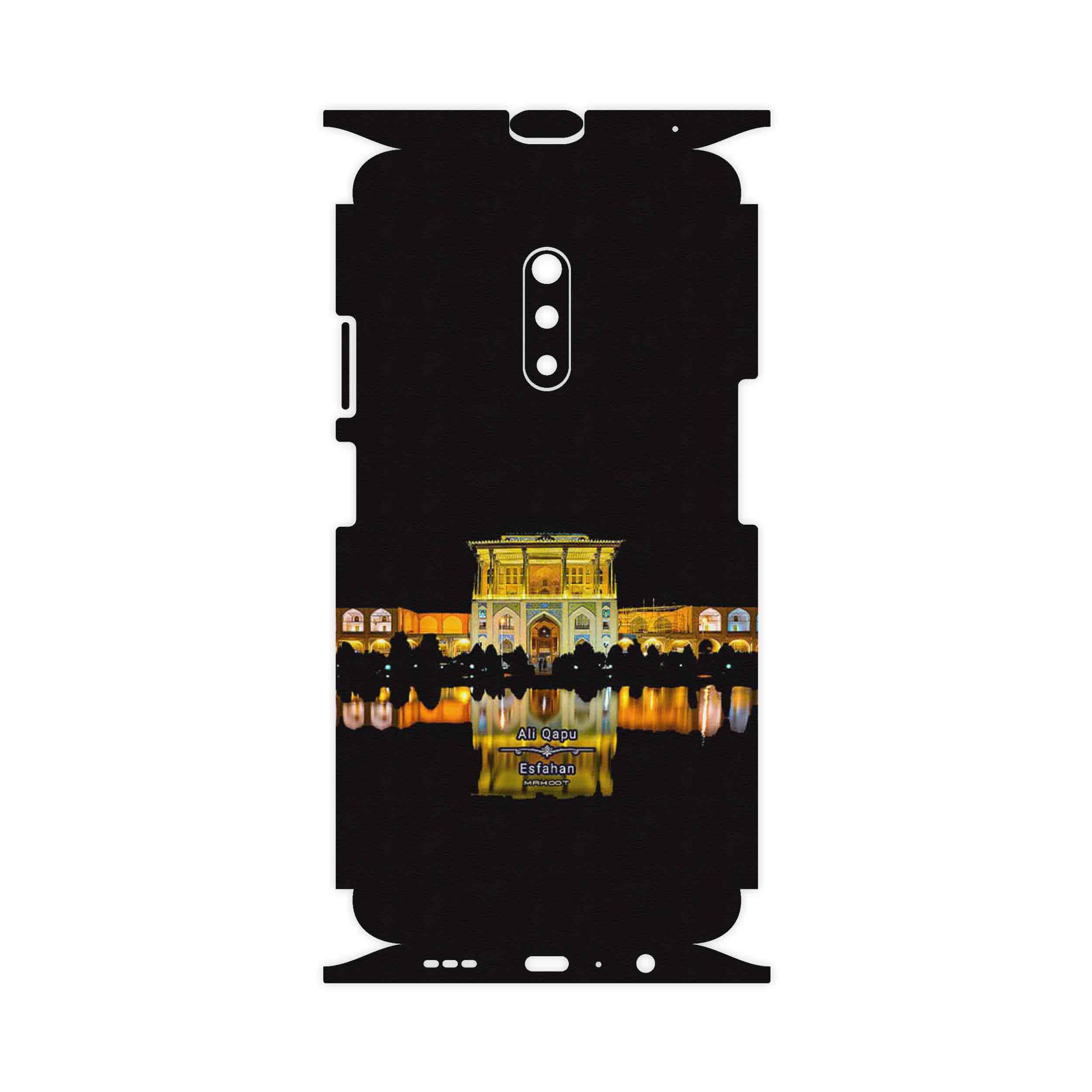 برچسب پوششی ماهوت مدل Ali Qapu-FullSkin مناسب برای گوشی موبایل اپو Realme X