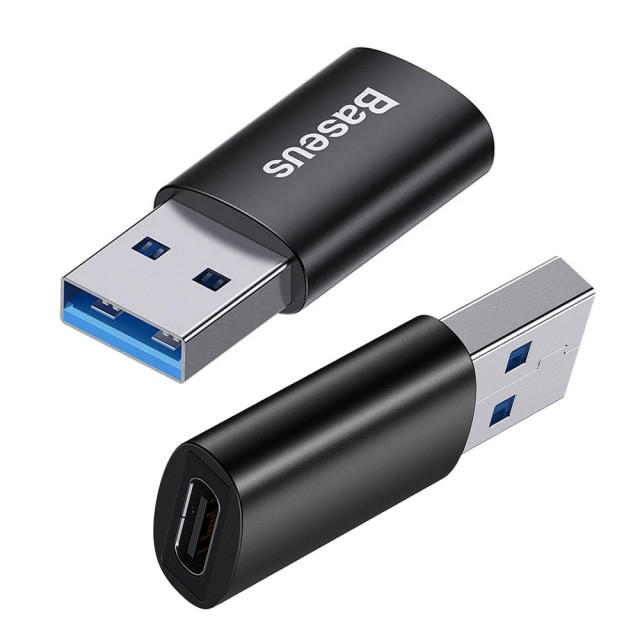 تبدیل OTG تایپ سی به USB بیسوس مدل Baseus Ingenuity Series Mini OTG Adapter USB 31 to Type-C ZJJQ000101