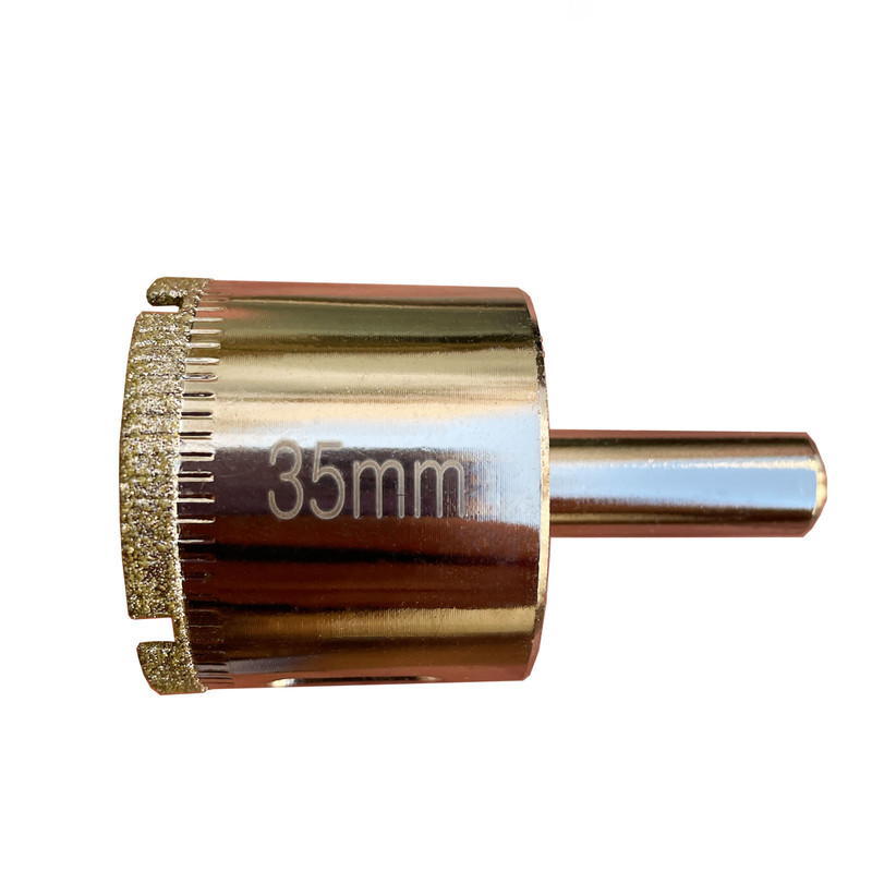 مته گردبر شیشه و سرامیک آلفابت کد AT35 سایز 35 میلی متر