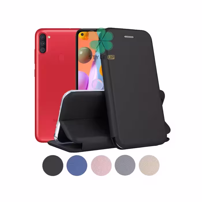کیف کلاسوری چرمی گوشی سامسونگ Samsung Galaxy A11