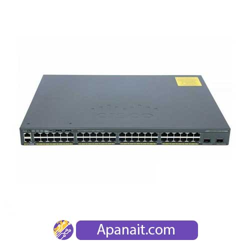 سوئیچ شبکه مدیریتی سیسکو 48 پورت WS-C2960X-48FPD-L