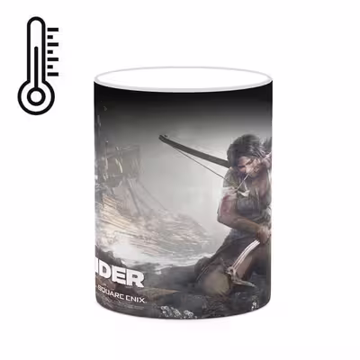 ماگ حرارتی کاکتی طرح بازی Tomb Raider مدل mgh20955