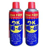 اسپری روان کننده و زنگ بر اوکی مدل WD-40 حجم 450 میلی لیتر بسته 2 عددی