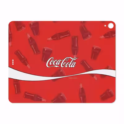 برچسب پوششی ماهوت مدل Coca-Cola-Logo مناسب برای تبلت اپل iPad Pro 12.9 (GEN 3) 2018 A1983