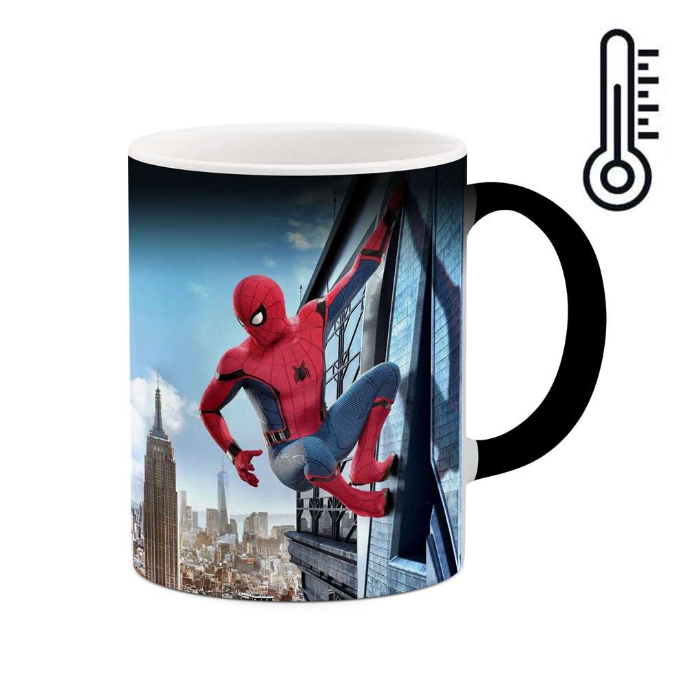 ماگ حرارتی طرح مرد عنکبوتی Spider man  مدل mgph15809