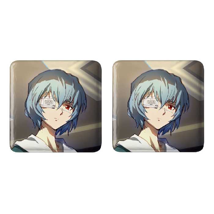 پیکسل خندالو مدل ری آیانامی انیمه اونگلیون کد 13800 به همراه مگنت