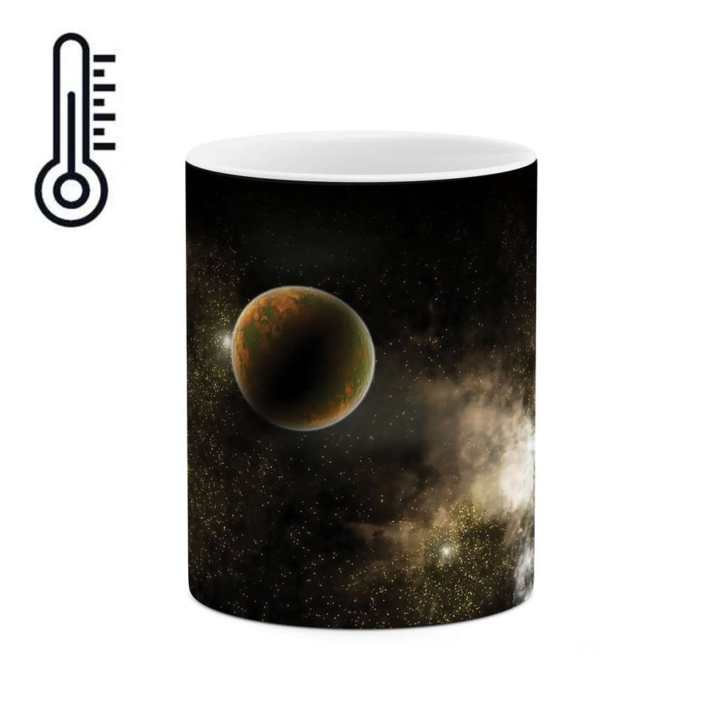 ماگ حرارتی طرح فضا مدل mgh03955