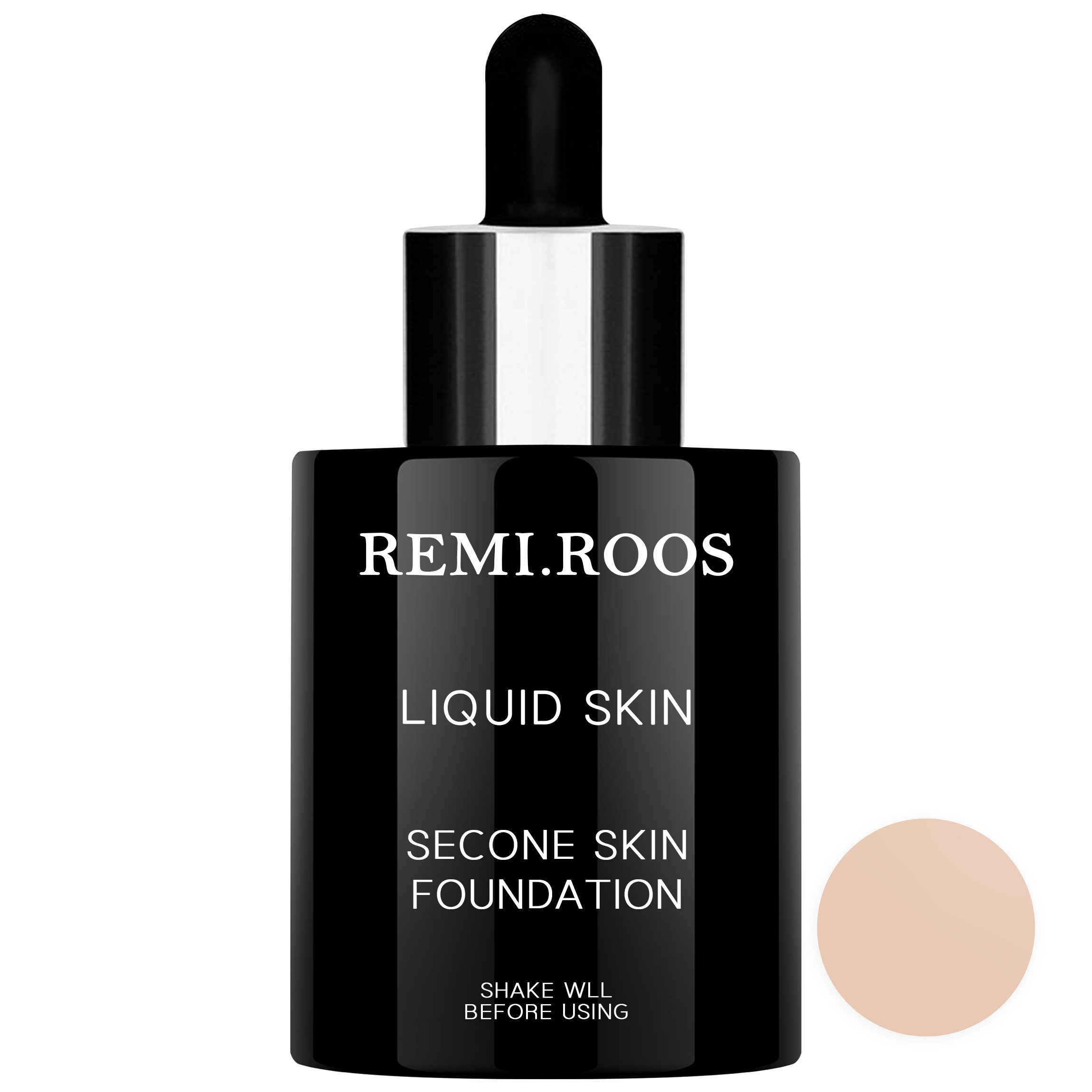کرم پودر رمی رز سری Liquid Skin مدل Matte Poreless شماره 32 حجم 30 میلی لیتر 