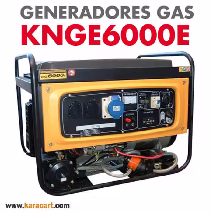 موتور برق 5500 وات دوگانه سوز کیپور مدل KNGE6000E3