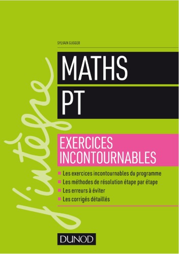 خرید و دانلود نسخه کامل کتاب Mathematiques Exercices incontournables (PT)