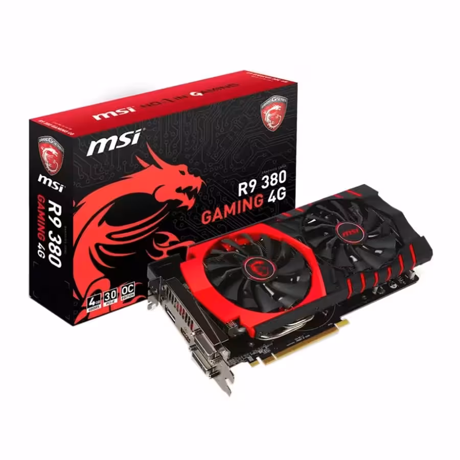 کارت گرافیک ام اس ای R9 380 Gaming 4GB