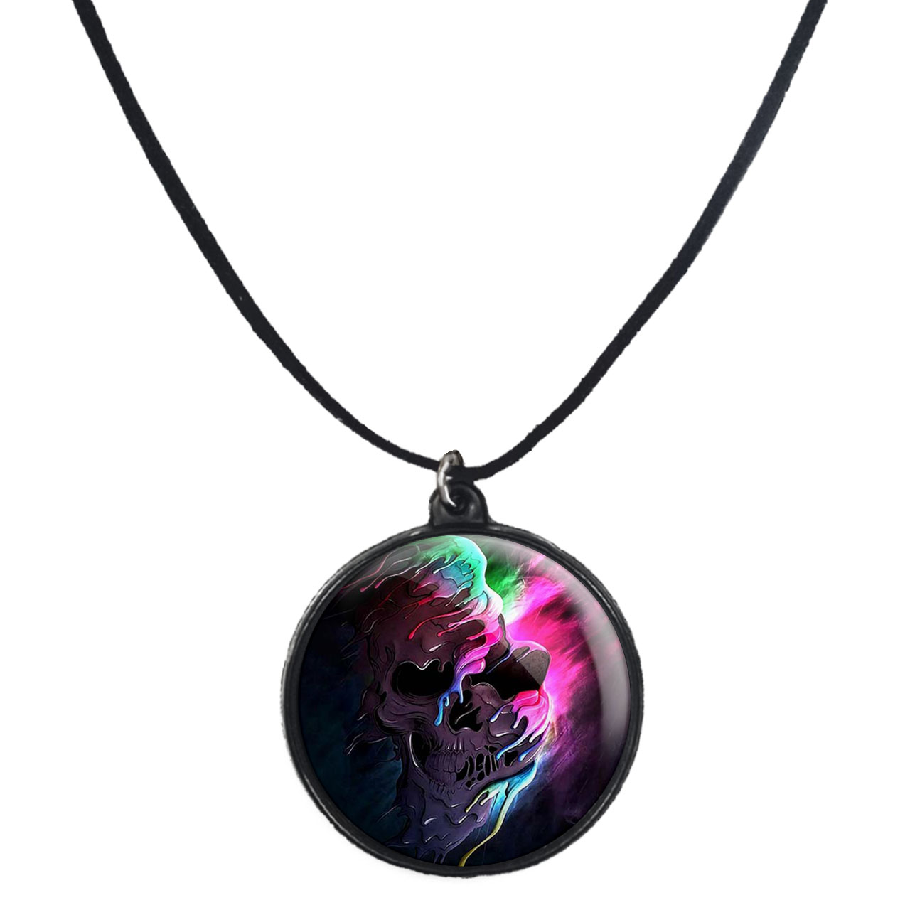 گردنبند پرمانه طرح اسکلت کد pmb.14634