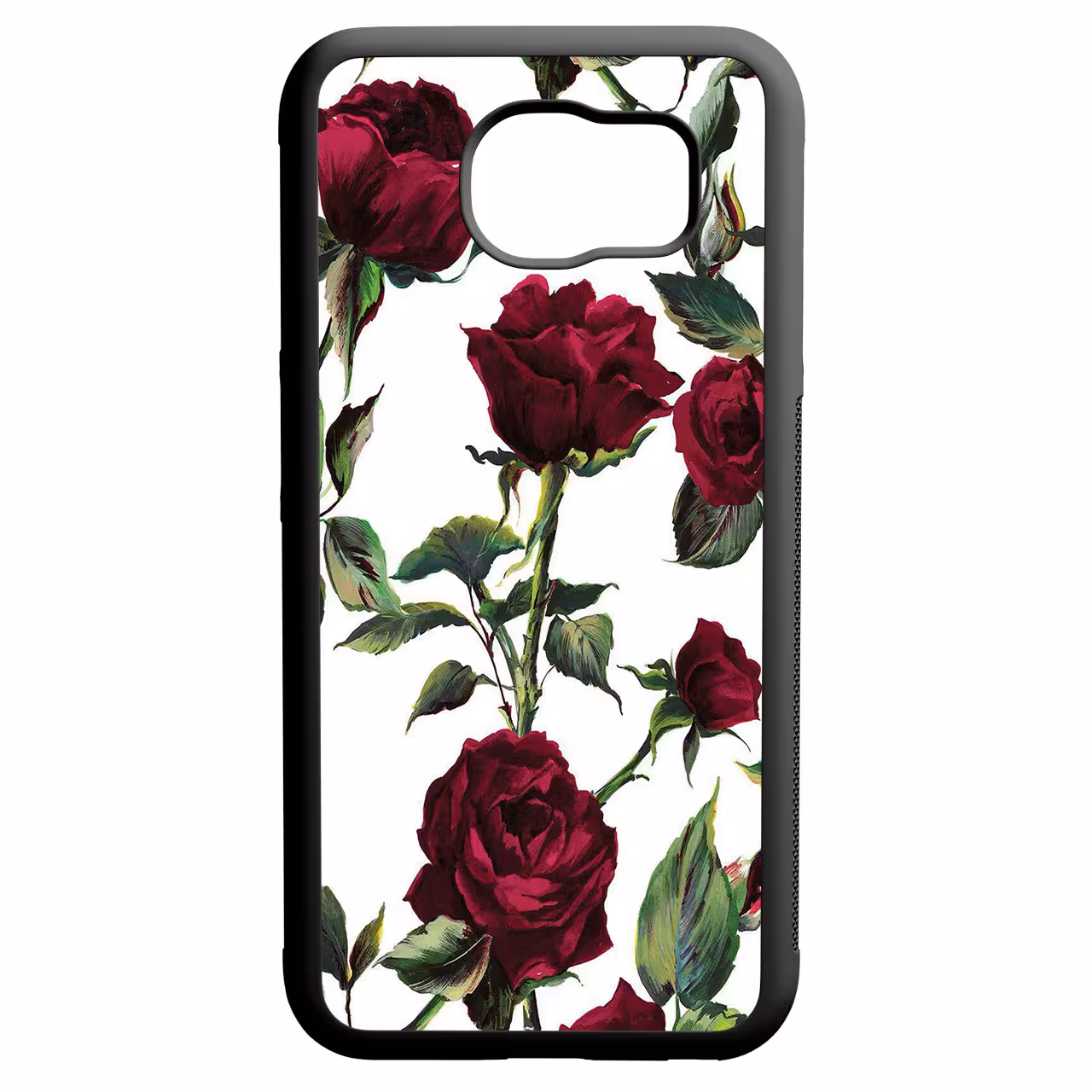کاور طرح گلدار کد 110164 مناسب برای گوشی موبایل سامسونگ galaxy s6 edge