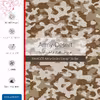 برچسب پوششی ماهوت مدل Army-Desert مناسب برای تبلت اپل iPad mini 2 2013 A1490