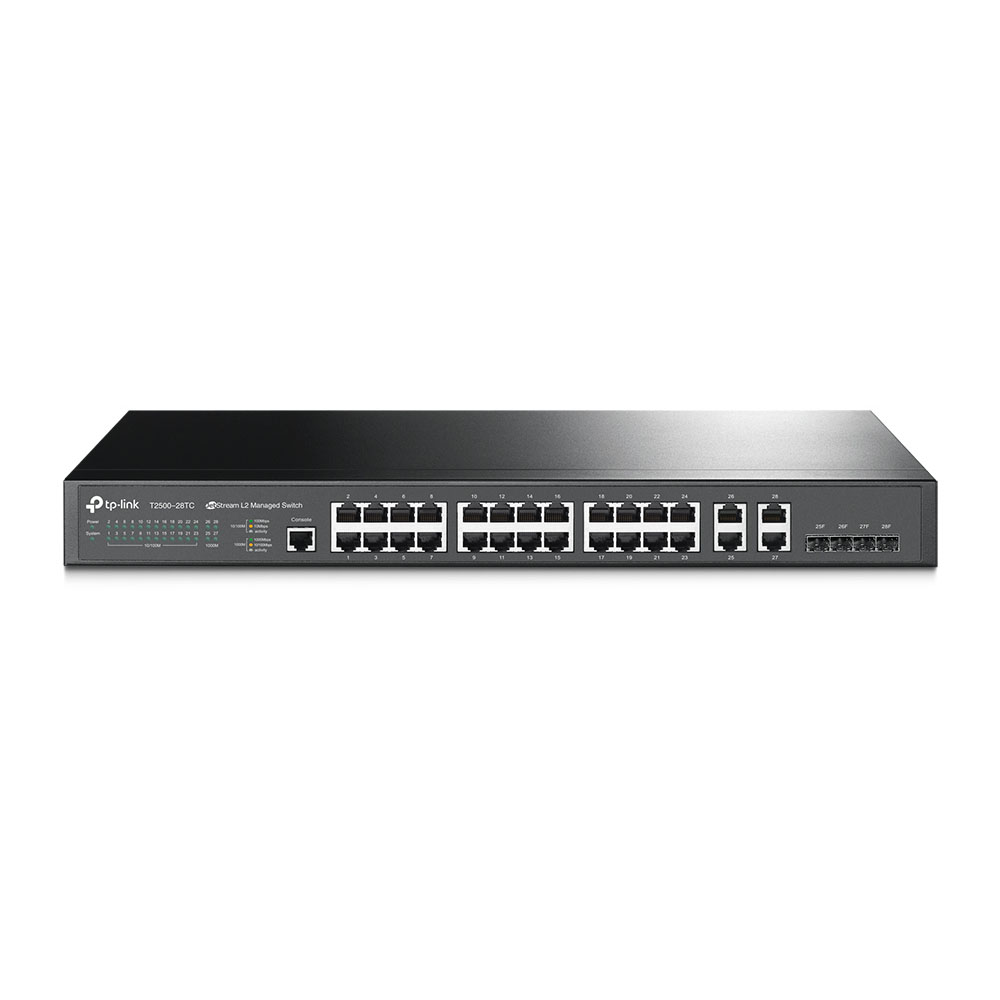 سوییچ 24 پورت تی پی-لینک مدل T2500-28TC