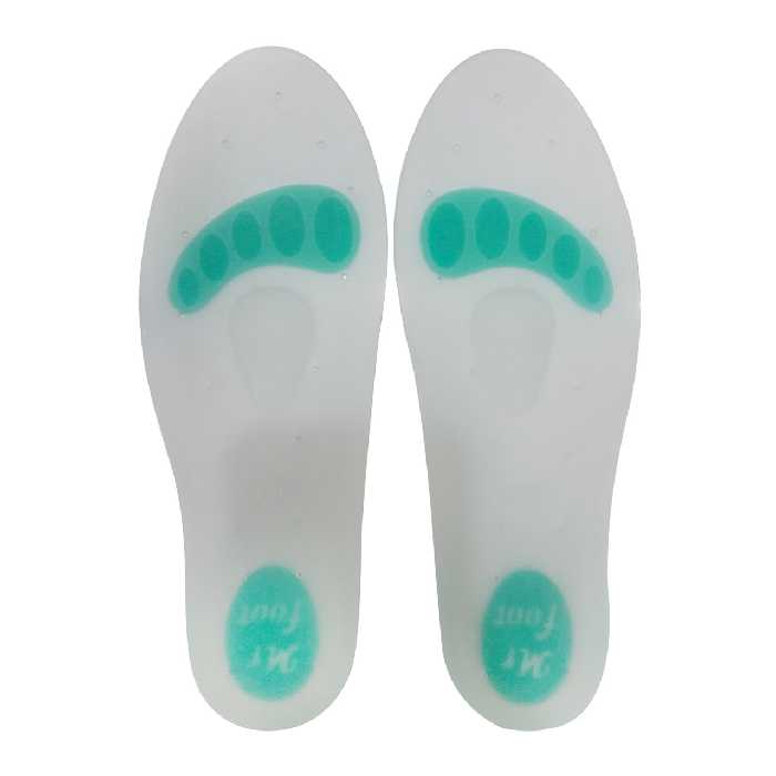 کفی طبی مخصوص خارپاشنه مستر فوت مدل سیلیکونی بزرگ سایز 41-40