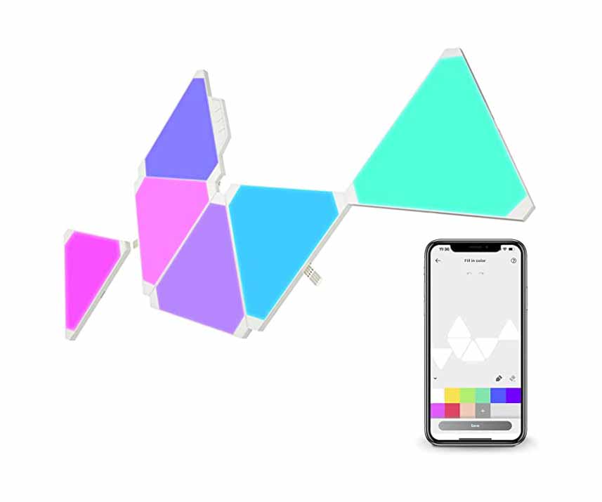 خرید کیت هوشمند 6 تایی کولولایت Cololight Lifesmart LS165A6 Triangle با بهترین قیمت