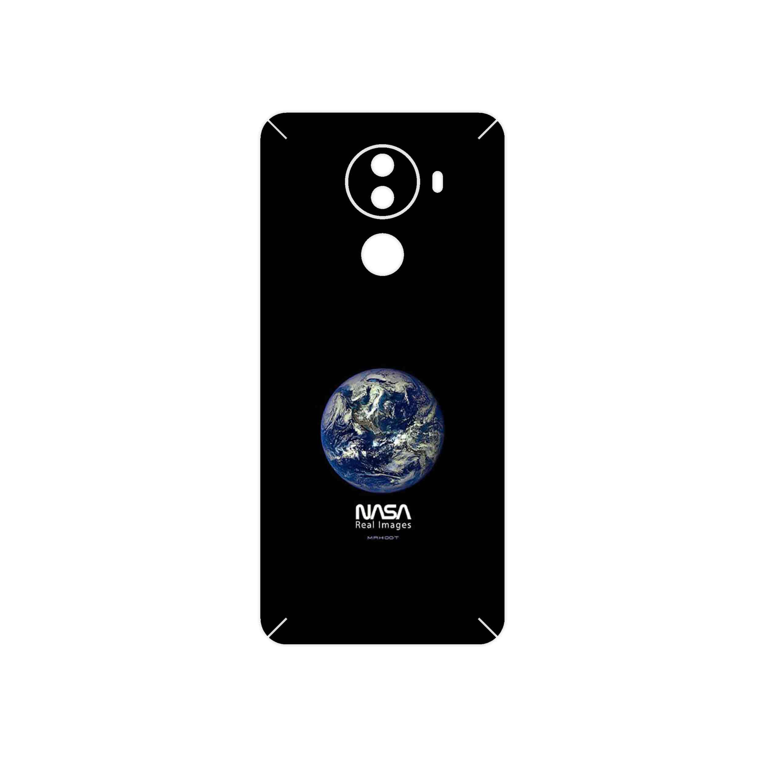 برچسب پوششی ماهوت مدل NASA Home Earth مناسب برای گوشی موبایل جی ال ایکس M1