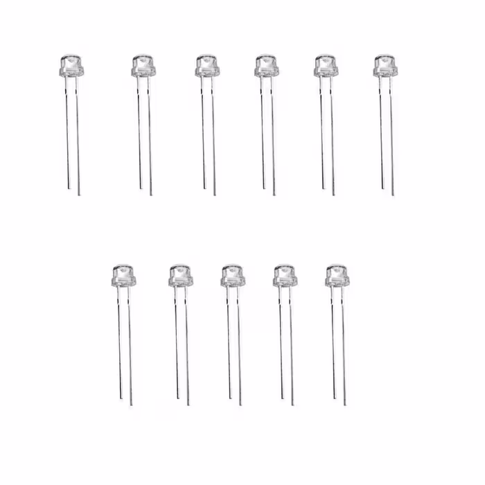 دیود LED مدل RGB007 بسته 11عددی