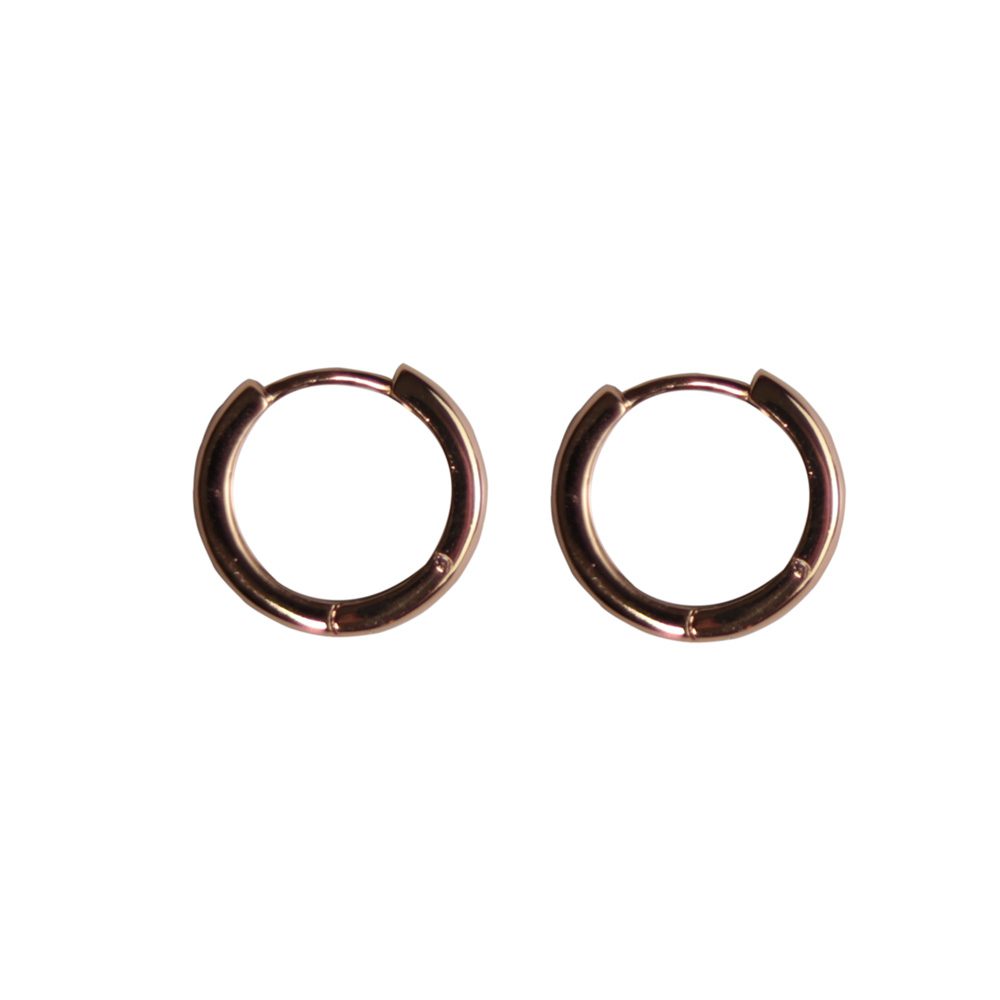 گوشواره حلقه ای ساده ژوپینگ سایز کوچک 1