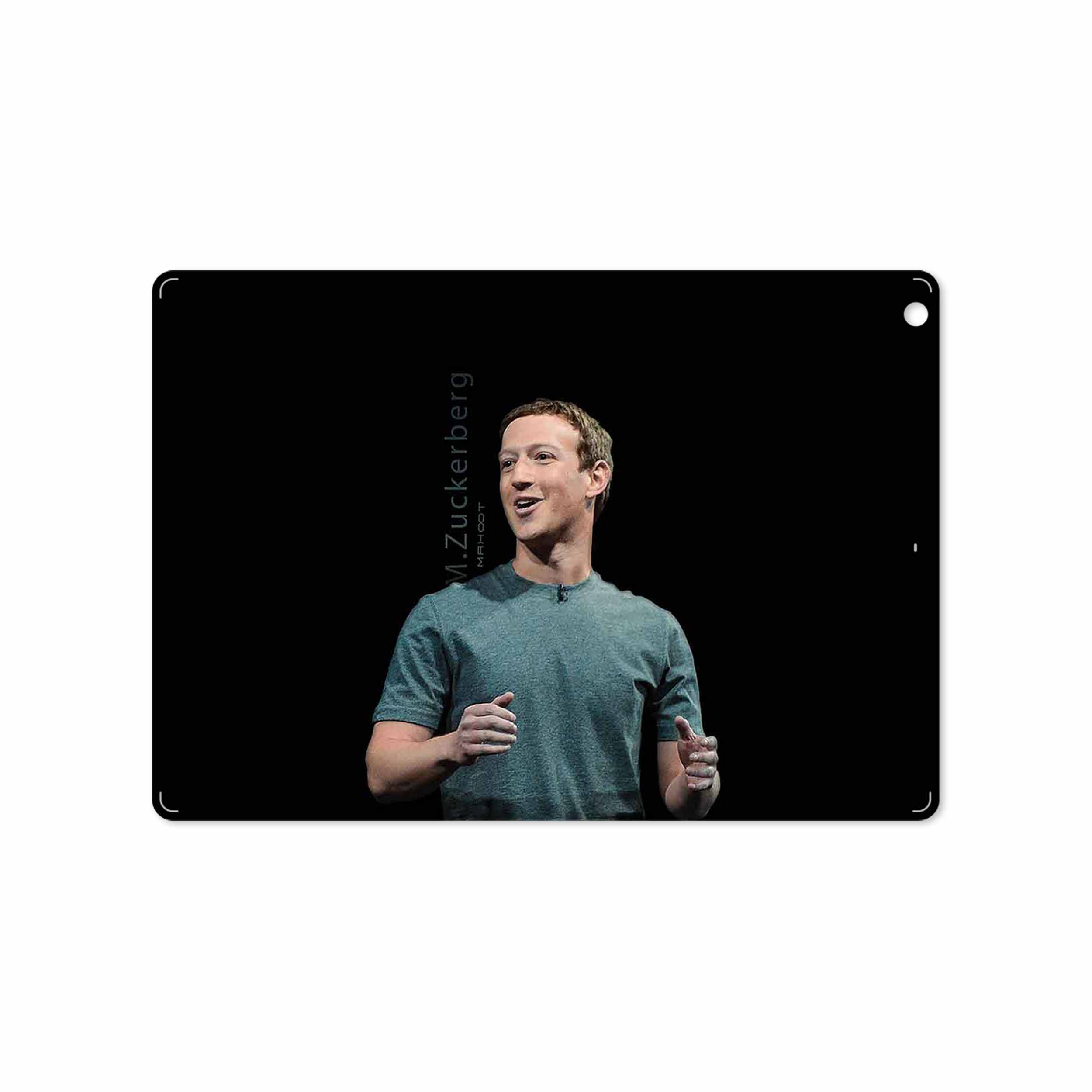 برچسب پوششی ماهوت مدل Mark Zuckerberg مناسب برای تبلت اپل iPad Air 2013 A1475