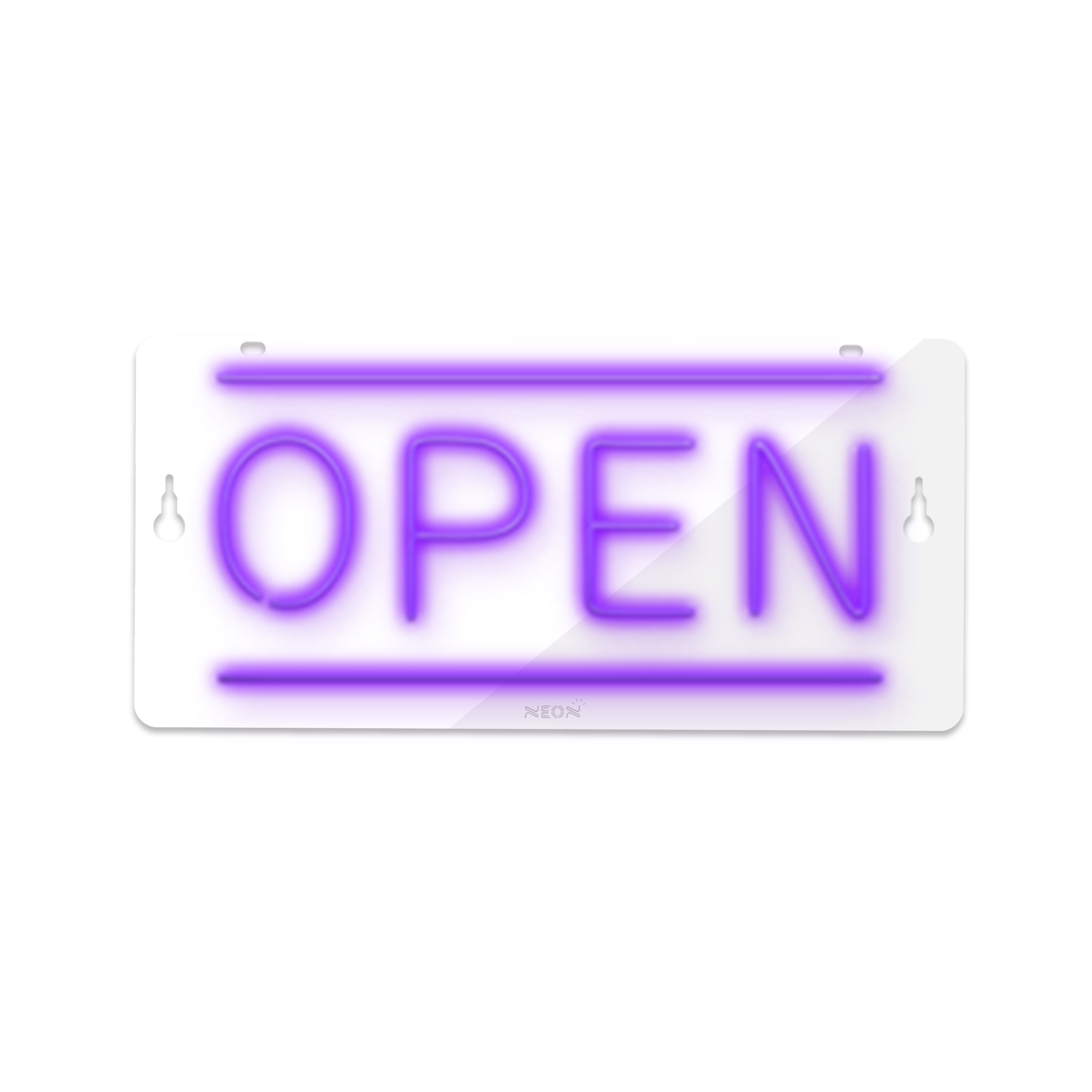 چراغ دیواری نئون دیزاین طرح Open_PR