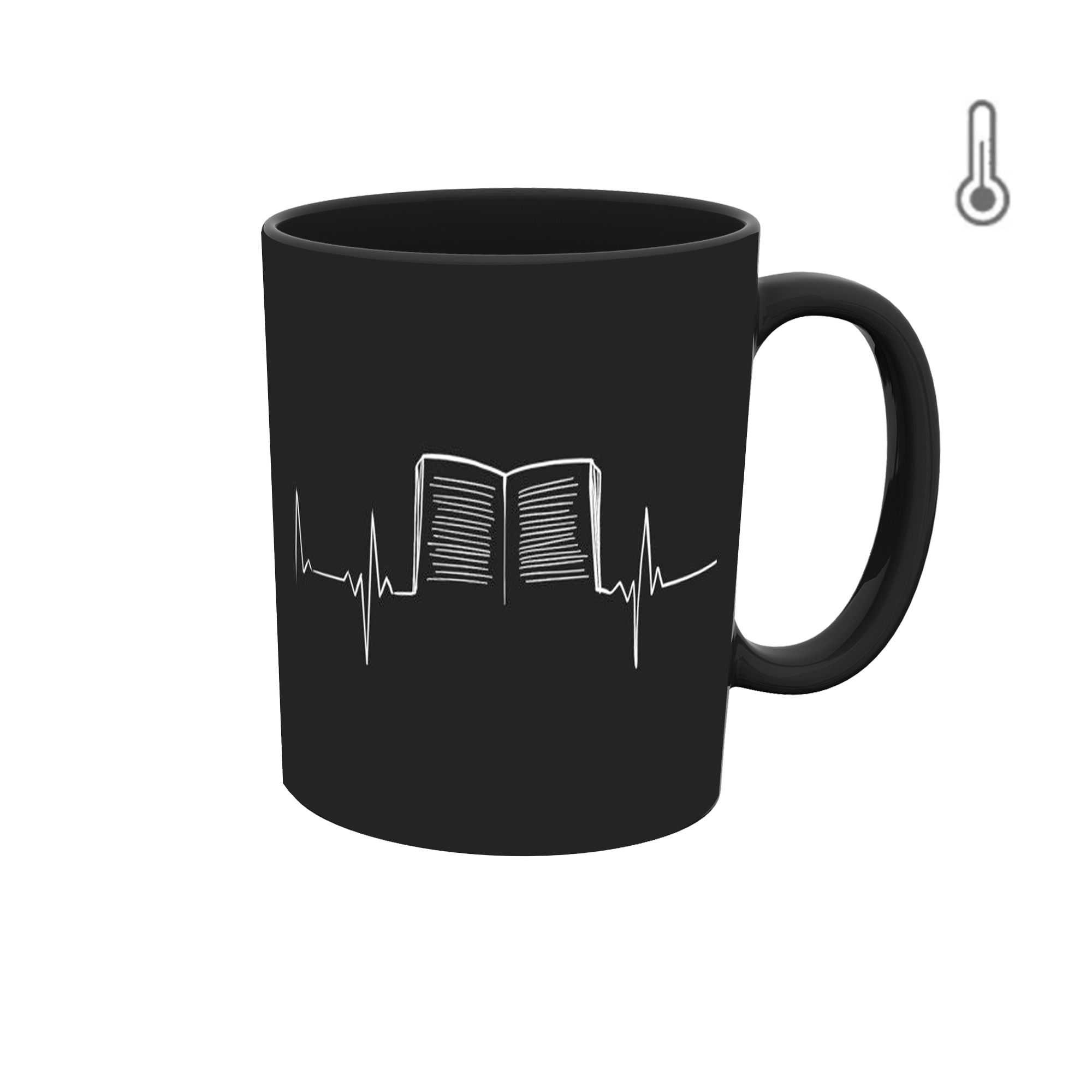 ماگ حرارتی طرح گرافیکی کتاب 