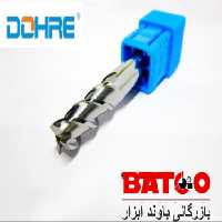 فرز الماس 3 پر آلومینیوم  3F D3X30X3X100 دوهره HRC58 راکول