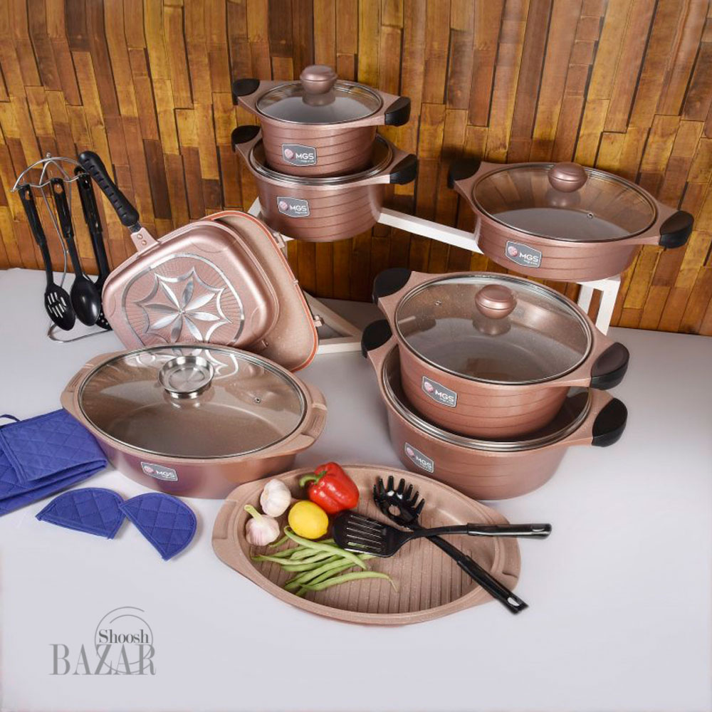 سرویس قابلمه 25 پارچه MGS مدل Korea B