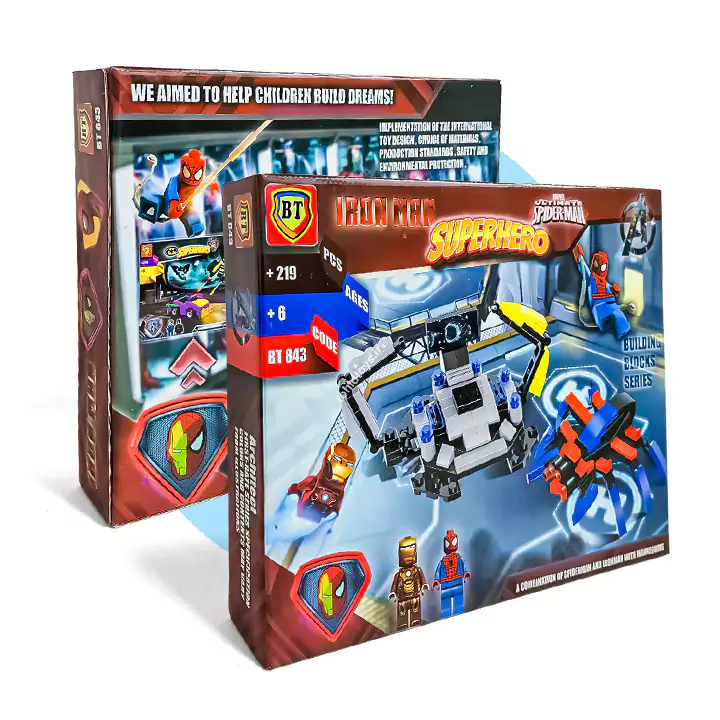 لگو آیرون من اسپایدر من کد BT843