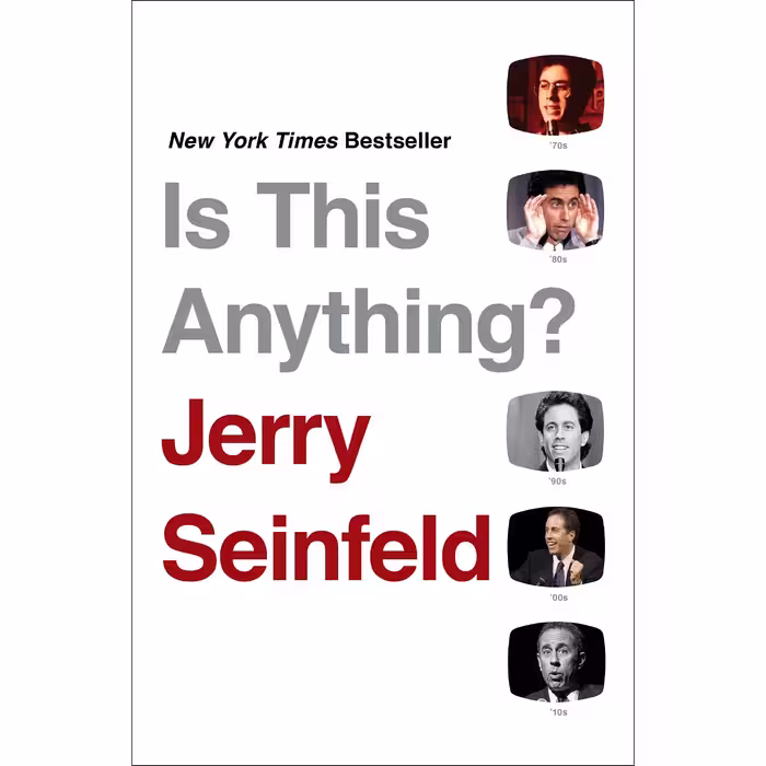 کتاب Is This Anything? اثر Jerry Seinfeld انتشارات Simon and Schuster Inc