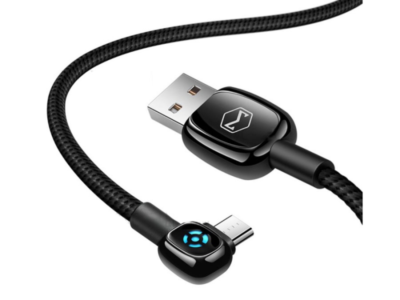 کابل هوشمند شارژ سریع و انتقال داده میکرو یو اس بی مک دودو Mcdodo CA-593 90Auto Power Off Micro USB Data Cable 1.5M