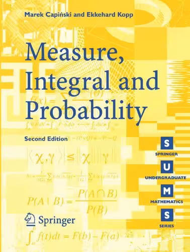 خرید و دانلود نسخه کامل کتاب Measure, Integral and Probability