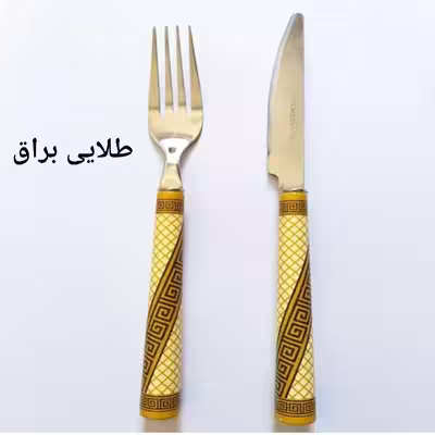 ست کارد و چنگال میوه خوری 12 پارچه  مدل WTG