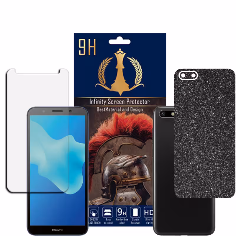 برچسب پوششی اینفینیتی مدل PRO MAX مناسب برای گوشی موبایل هوآوی Y5 LITE به همراه محافظ صفحه نمایش