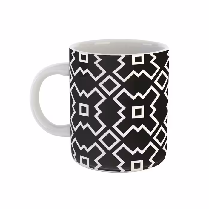 ماگ مدل black and white کد 04