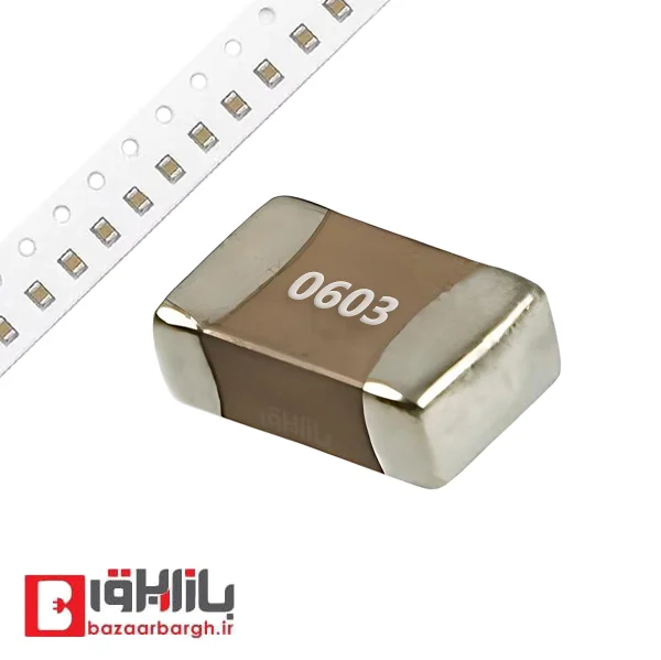 خازن 6.8 نانو فاراد SMD سایز 0603