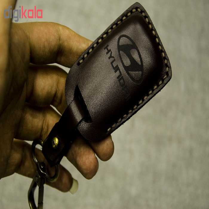 جاسوئیچی خودرو چرمینه اسپرت کد 48025-DOR مناسب برای هیوندا